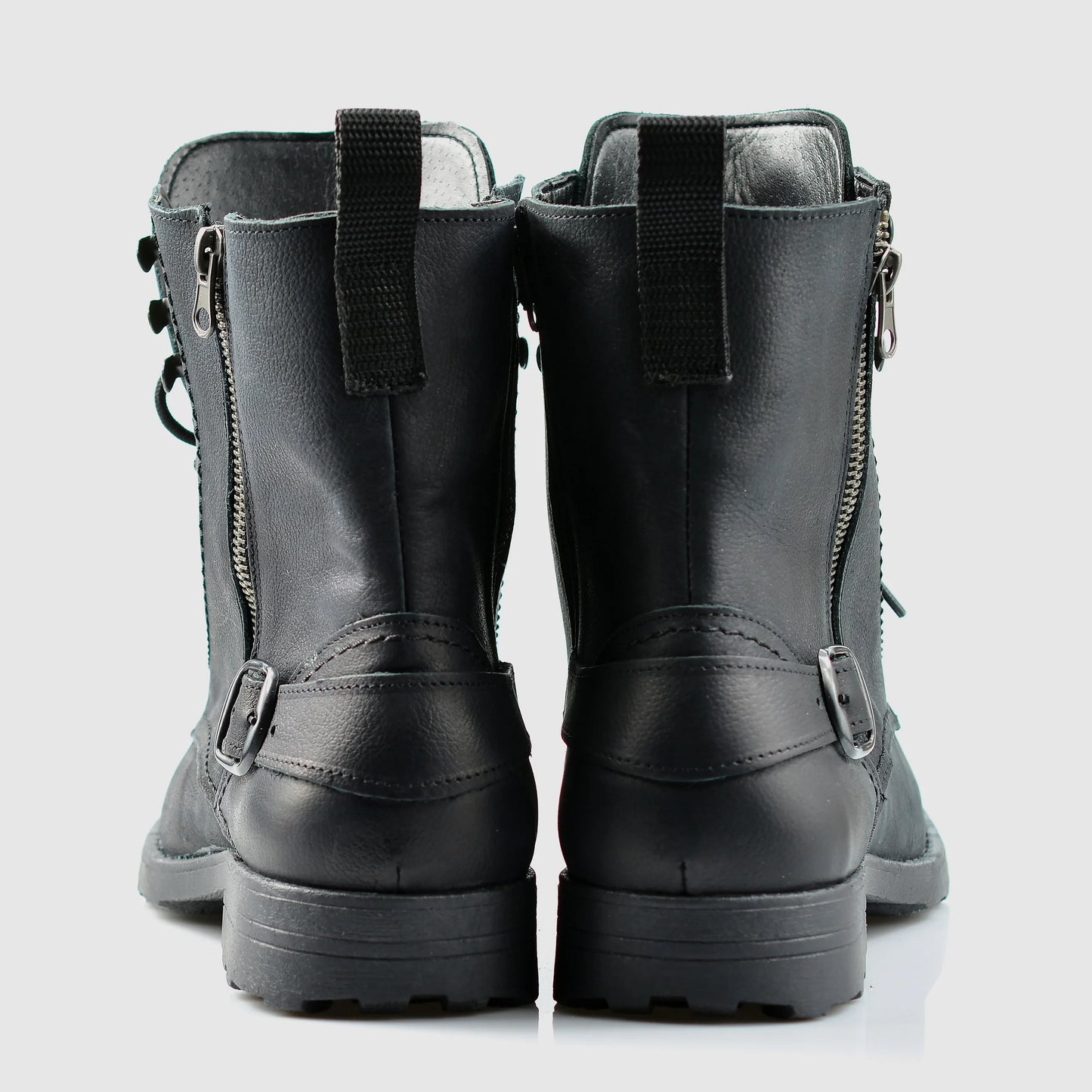 Pánské kožené boty Alex – ručně šité černé boty | KarolShoes