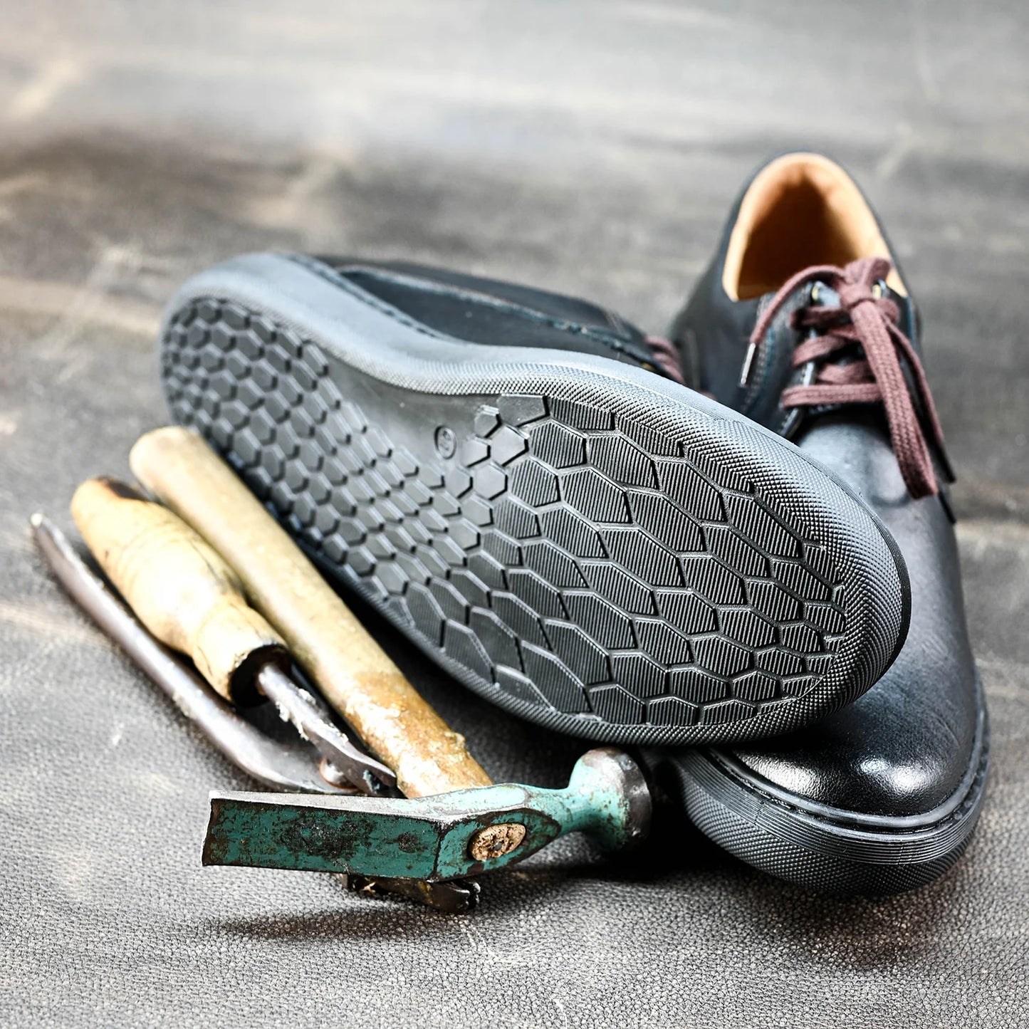 Black Leather Men’s Casual Shoes – Luca | KarolShoes