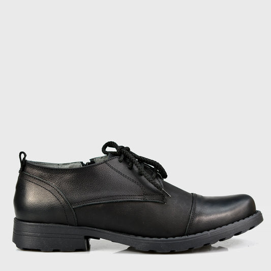 Pánské kožené derby polobotky Paul – ručně šité | KarolShoes