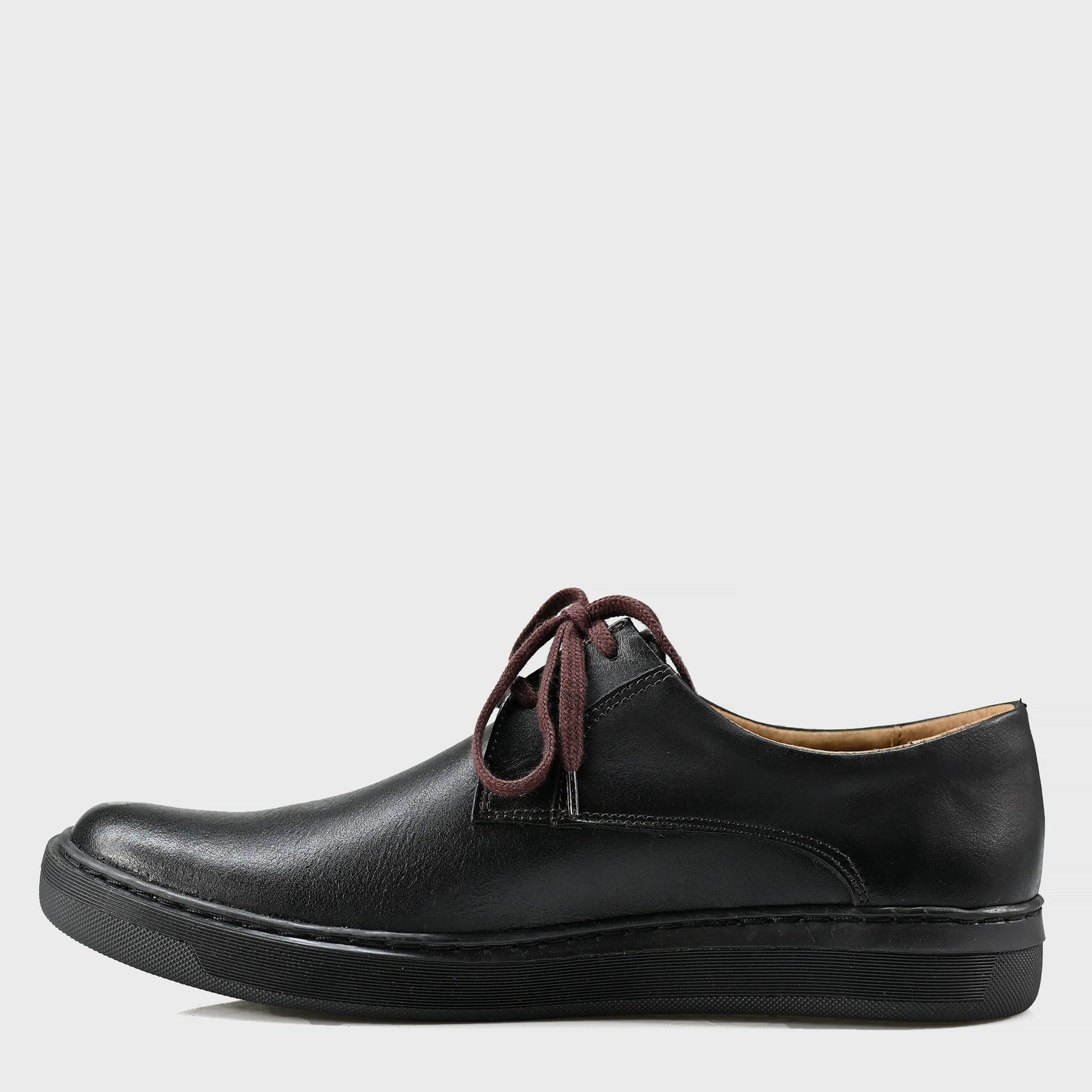 Black Leather Men’s Casual Shoes – Luca | KarolShoes