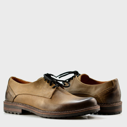 Brown Leather Men’s Derby Shoes – Aldo | KarolShoes