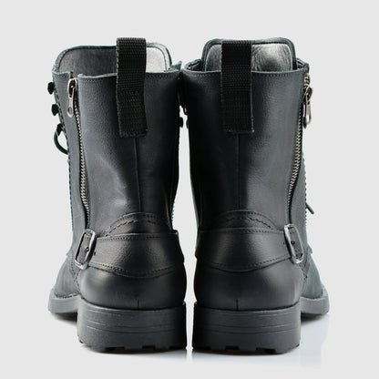 Handmade Black Leather Men’s Boots – Alex | KarolShoes