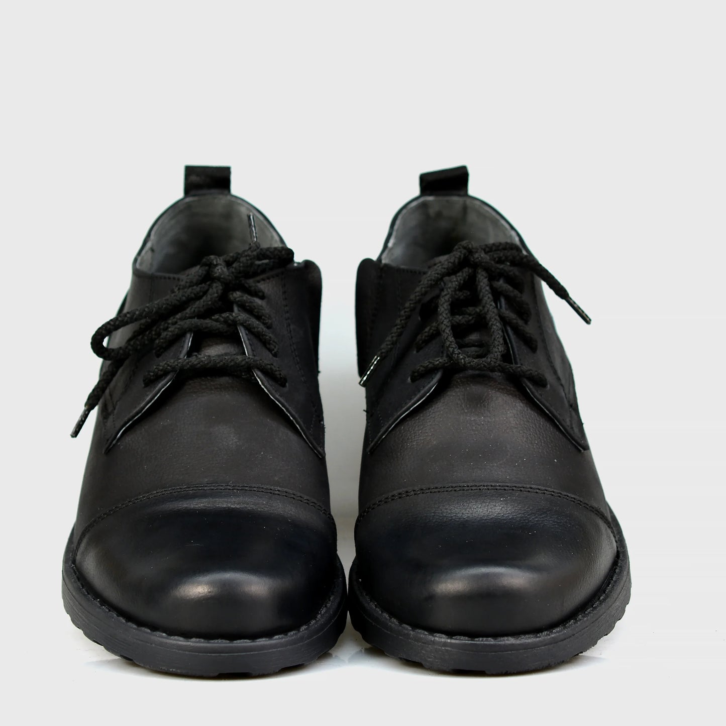 Black Leather Men’s Derby Shoes – Paul | KarolShoes
