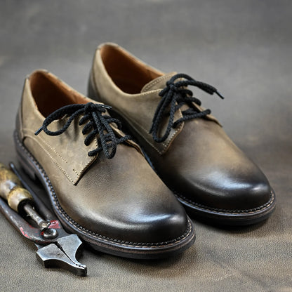 Brown Leather Men’s Derby Shoes – Aldo | KarolShoes