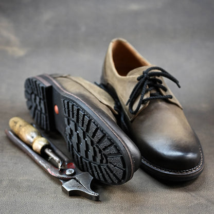 Brown Leather Men’s Derby Shoes – Aldo | KarolShoes